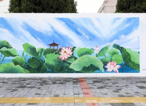 南充墙绘施工材料制作工艺说明