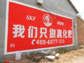 南充刷墙广告”蕴含了时代命题