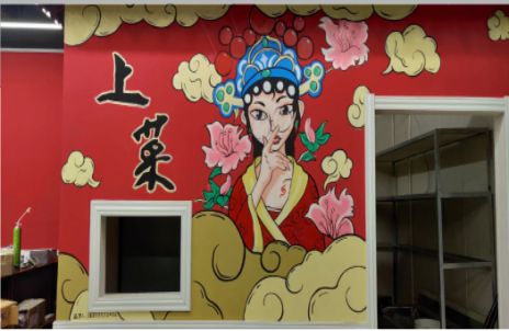 南充墙体彩绘的发展和应用
