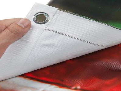 南充喷绘和刀刮布的工艺区别。